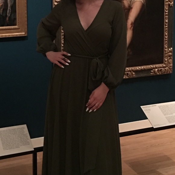 Beautiful Green maxi dress - Picture 8 of 8